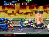 Eight Man sur SNK Neo Geo